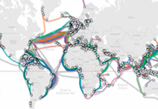 Acabos ao redor de uma parte de um mapa